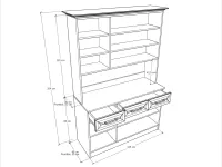 Tálaló 135 RKL Keretléc 2 3